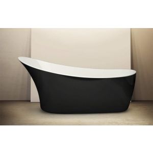 Chichester LWFB30 Black Freestanding Bath 1720mm x 700mm