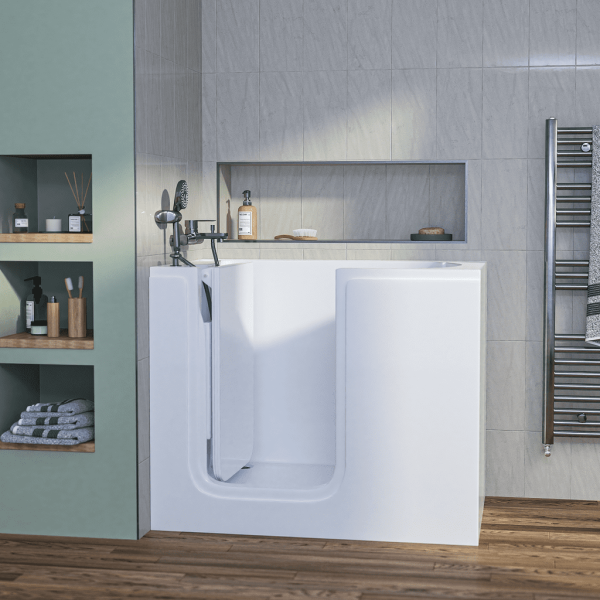 Affinity 1050 Easy Access Walk-In Bath, White colour ,image 1