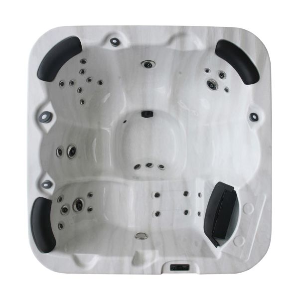 Platinum Spas Milano Plug & Play 13 Amp 6 Person Hot Tub, White colour ,image 1