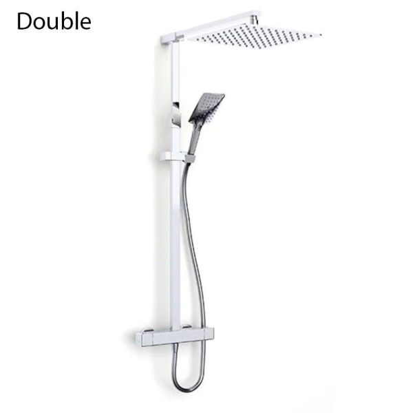 Mantaleda Cube Deluxe Bath And Shower Mixer - double outlet ,image 9
