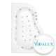 Vidalux Whirlpool Bath WBOS01 Left Hand 1500 x 850