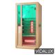 Vidalux 1 Person Full Spectrum Infrared Sauna With Complete Heat 