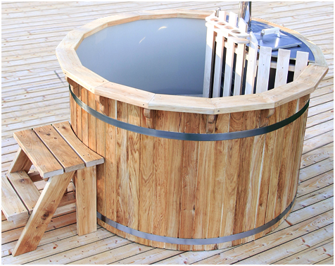 hot tub wood